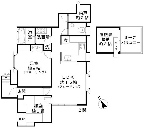 Kamiikedai 5-Chome Housing - Floor Plan - ["Diagram", "Floor plan", "Plan"]