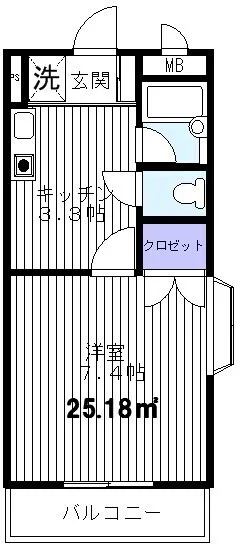 Abita Ikegami - Floor Plan - ["Door", "Apartment", "Home Door"]