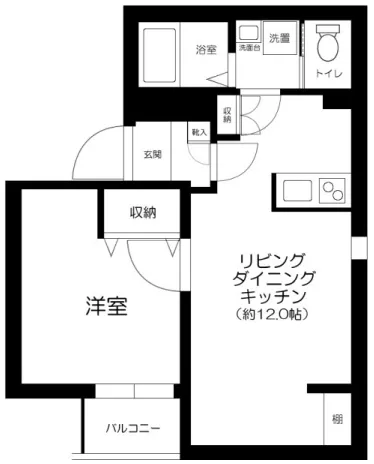 The Residence Nihonbashi - Floor Plan - ["Plan", "Tile Flooring", "Floor plan"]