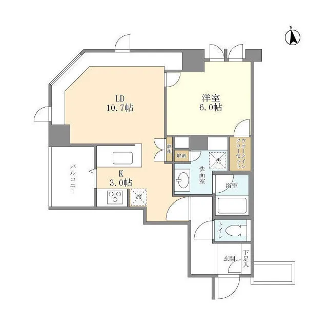City House Tokyo Shimbashi - Floor Plan - ["Schematic", "Rectangle", "Parallel"]