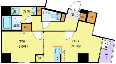 Genovia Ueno II Sky Garden - Floor Plan - []