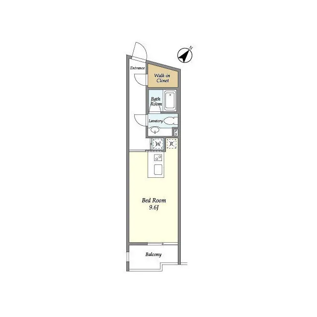 Cozy Court Nakameguro - Floor Plan - ["Rectangle", "Parallel", "Font"]