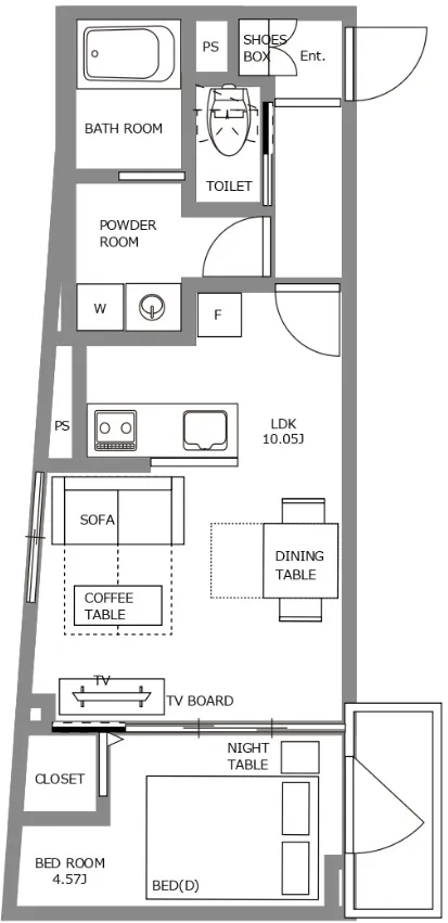 Hmlet Sangenjaya II - Floor Plan - []