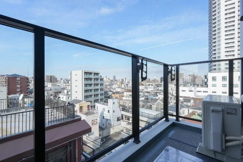 Due Nippori III - Interior - ["Apartment", "Urban design", "Balcony"]