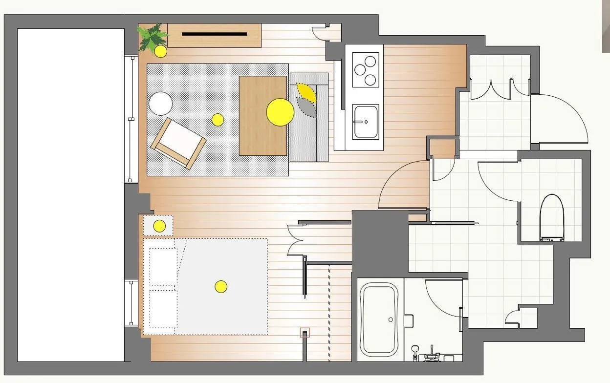 SUMII Shibuya Honmachi - Interior - []