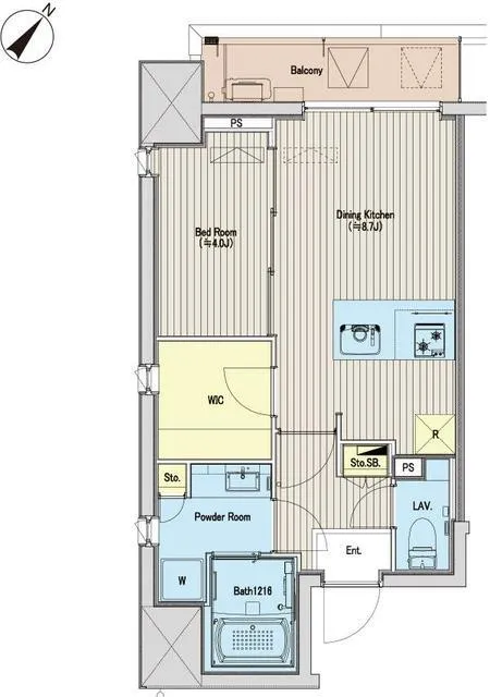 Aman ESK Aoyama - Floor Plan - ["Rectangle", "Parallel", "Font"]