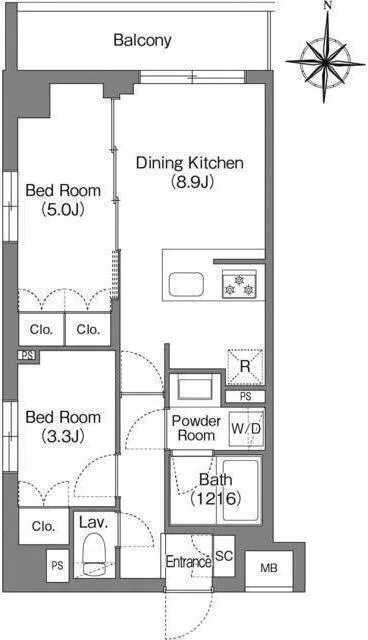 BPR Residence Oshima - Floor Plan - ["White", "Diagram", "Technical drawing"]