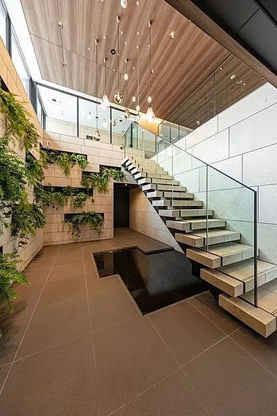 The Park Habio Yoyogi - Exterior - ["Stairs", "Wood", "Interior design"]