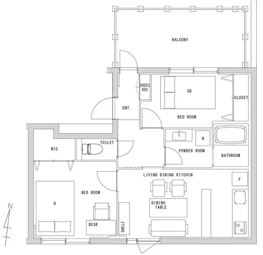 Hmlet Shinjuku Wakamatsucho - Floor Plan - []