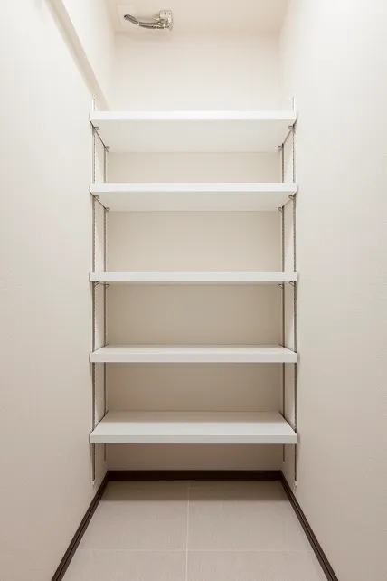 A-Standard Shibaura - Interior - ["Shelf", "Wood", "Shelving"]
