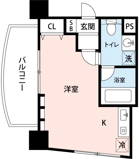 Mynavi STAY Urban Fusion Ebisu - Floor Plan - []
