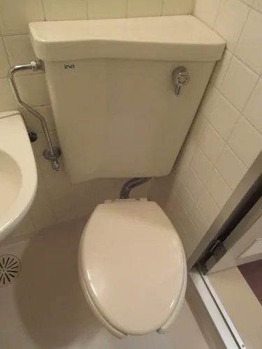 Lions Mansion Hatsudai No. 3 - Interior - ["Brown", "Toilet seat", "Toilet"]