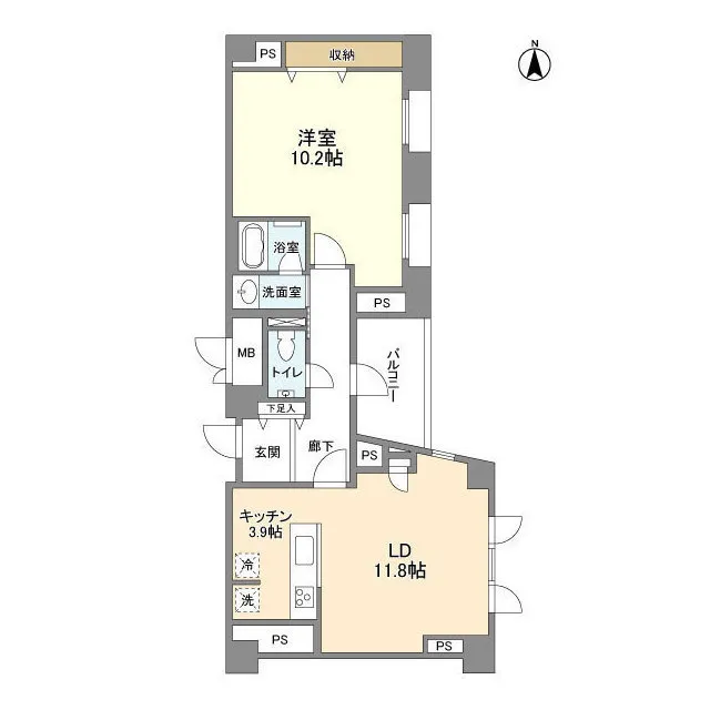 Patio Minami Azabu - Floor Plan - ["Floor plan", "Plan", "Diagram"]