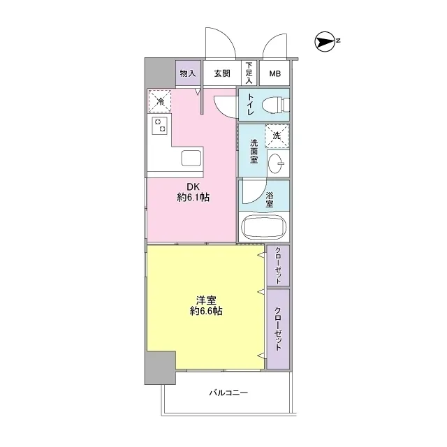Commodore Kaminarimon - Floor Plan - ["Line", "Schematic", "Parallel"]