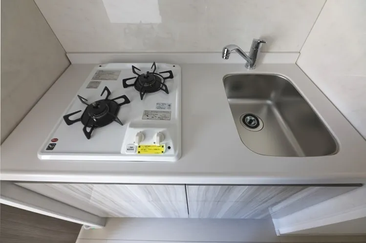 Live Casa Monzen-Nakacho - Interior - ["Kitchen Sink", "Sink", "Kitchen"]