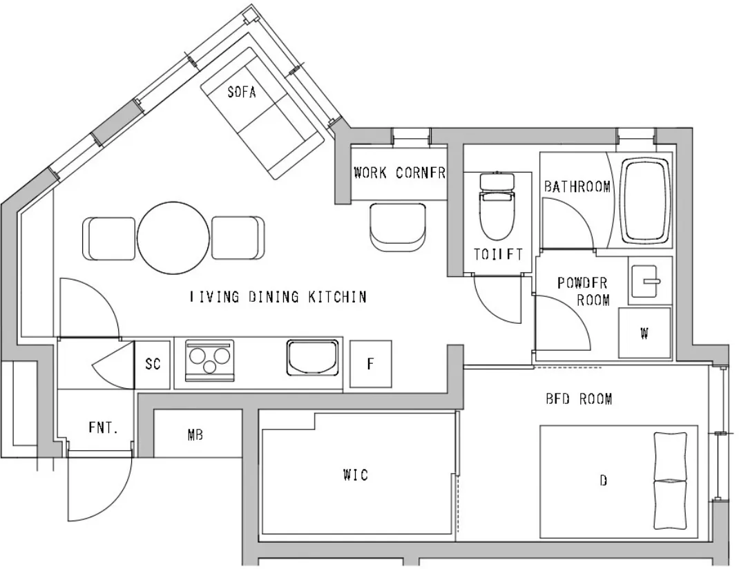 Hmlet Gakugei Daigaku - Floor Plan - []