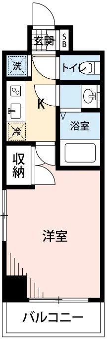 Mynavi Stay Kachidoki - Floor Plan - ["Apartment"]