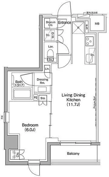 The Park Habio Nishioi - Floor Plan - ["Diagram", "Plan", "Floor plan"]