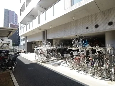 KDX Residence Togoshi - Exterior - Bicycle Parking