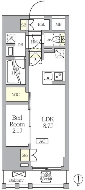 Prince Asylee Court - Floor Plan - []