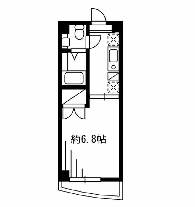 FSC Shinjuku Mansion - Floor Plan - ["Apartment"]
