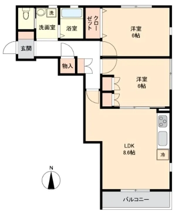 Laki - Floor Plan - ["Apartment", "Wood flooring", "Floor plan"]