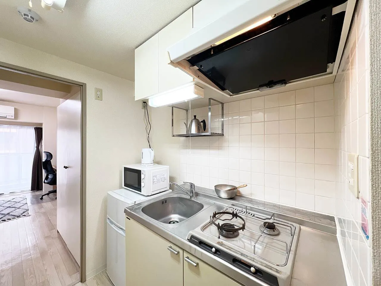 Mynavi Stay Kachidoki - Interior - ["Kitchen", "Major appliance", "Kitchen Sink"]