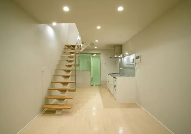 Castalia Azabujuban Shichimensaka - Interior - ["Flooring", "Interior design", "Wood"]