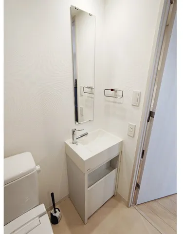 In Front Of Prair Douk Kiba Station - Interior - ["Plumbing fixture", "Bathroom", "Bathroom Sink"]