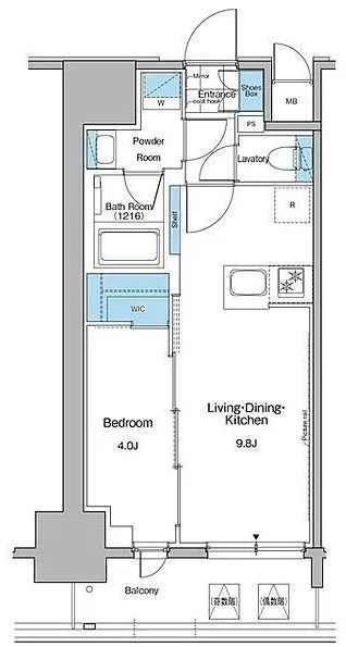 Lefon Progres Akihabara Marks - Floor Plan - ["Diagram", "Floor plan"]