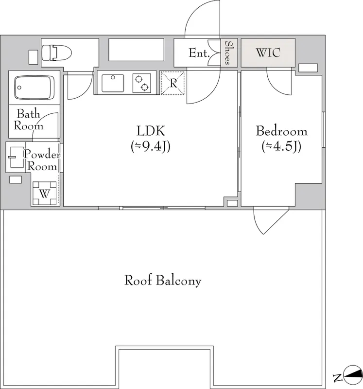 Lumique Omori - Floor Plan - ["White", "Plan", "Floor plan"]