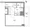 Comfortia Liv Komagome Nishigahara - Floor Plan - ["White"] thumbnail