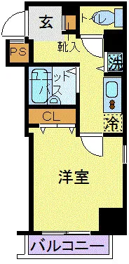 Sky Court Shiba Ichibankan - Floor Plan - ["Apartment", "Geraniums"]