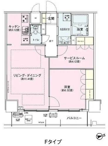 Ambiente Komagome - Floor Plan - ["Floor plan", "Plan", "Text"]