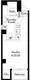 La Corta Ueno - Floor Plan - ["Plumbing fixture", "Bathroom"] thumbnail