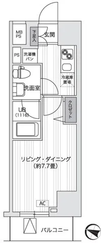 Primal Gotanda - Floor Plan - []