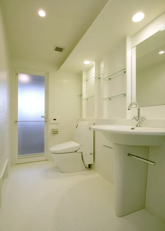 Primal Shinjuku Wakamatsucho - Interior - ["Plumbing fixture", "Mirror", "Tap"]
