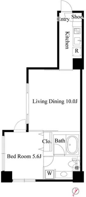 Castalia SuitenguⅡ - Floor Plan - ["Rectangle", "Font", "Parallel"]