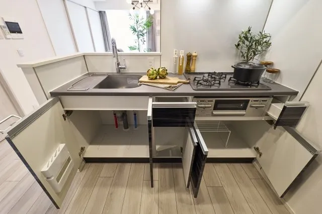 Proud Flat Toranomon - Interior - ["Kitchen", "Kitchen Sink", "Major appliance"]