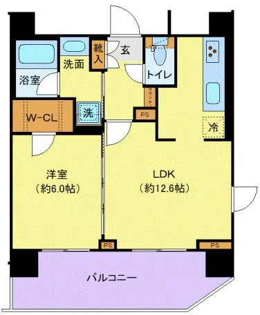 Genovia Minamisenju VI Sky Garden - Floor Plan - []