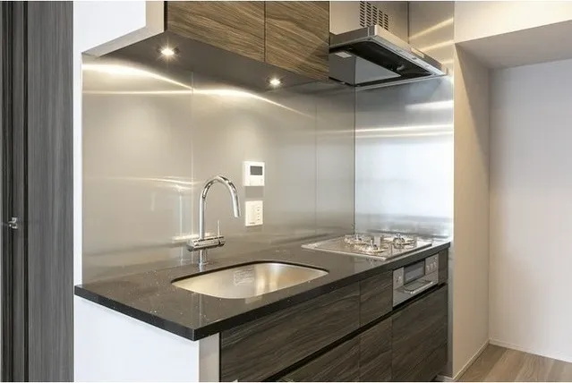 Tokyo Port City Takeshiba Residence Tower - Interior - ["Kitchen", "Countertop", "Interior design"]