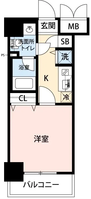 Mynavi STAY Ochanomizu Surugadai - Floor Plan - []