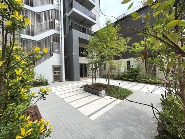 Park Axis Asakusa Tawaramachi Garden - Exterior - ["Plant", "Property", "Building"]