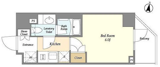 Orchid Residence Togoshi Park - Floor Plan - []
