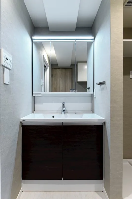 Residia Shinkawa  - Interior - ["Mirror", "Tap", "Sink"]