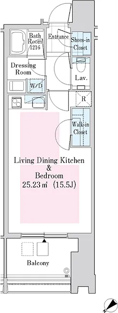 La Tour Shinjuku Garden - Floor Plan - []