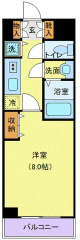 Maison De Ville Shinagawa - Floor Plan - ["Apartment"]