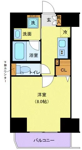 Genovia Ueno III Sky Garden - Floor Plan - []