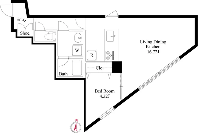 Maison Bellvie Shimokitazawa - Floor Plan - ["Diagram", "Design", "Plan"]