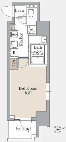 Geoent Ueno Matsugaya - Floor Plan - []